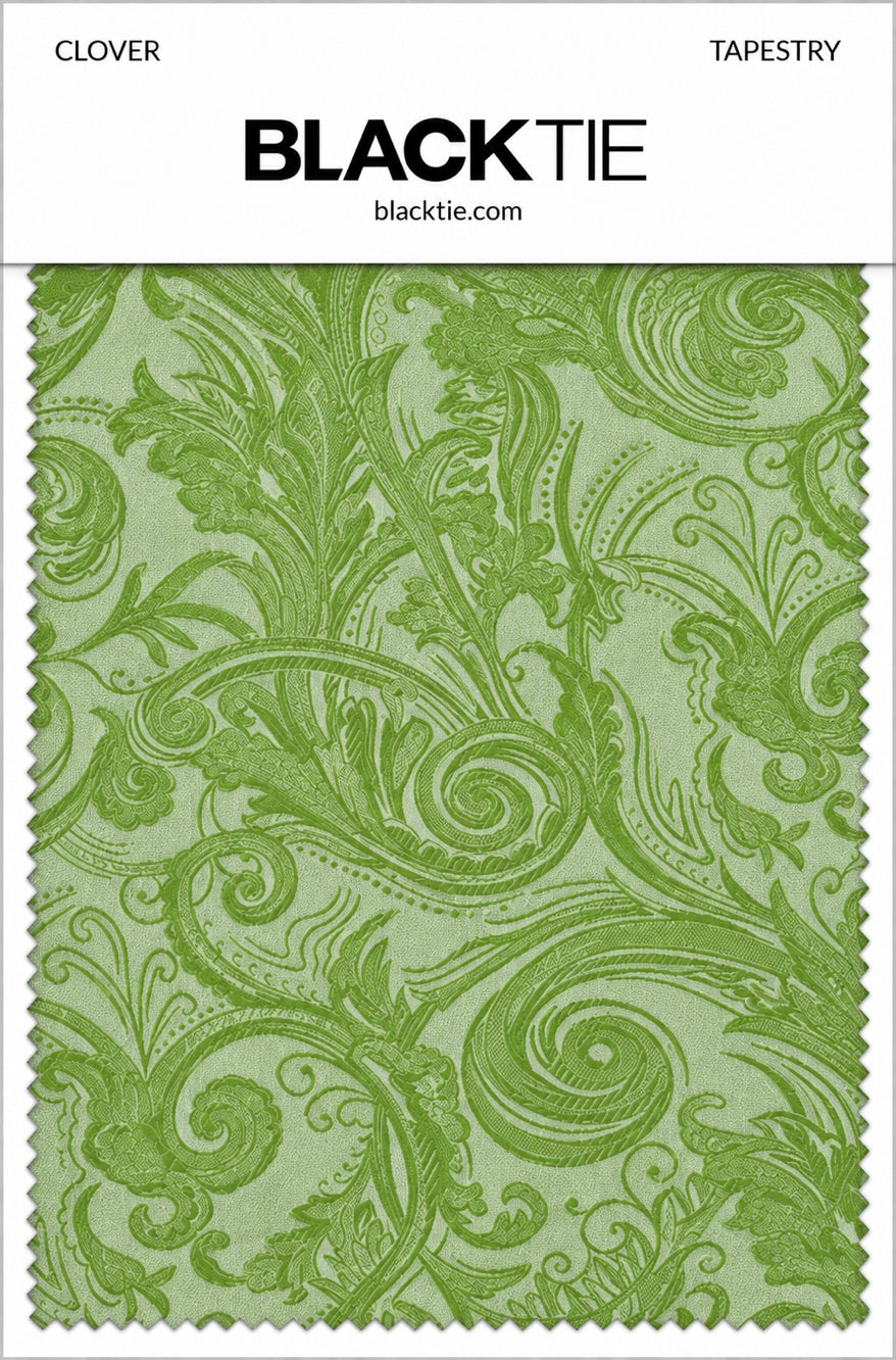 Cardi Clover Tapestry Necktie
