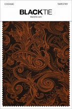 Cardi Cognac Tapestry Necktie