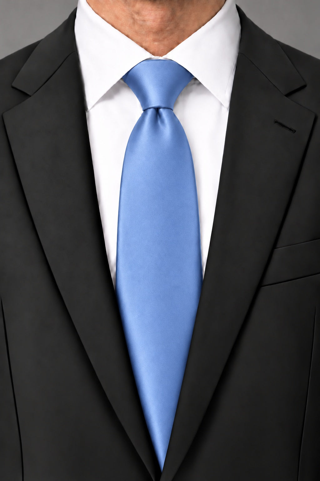 Cardi Cornflower Luxury Satin Necktie