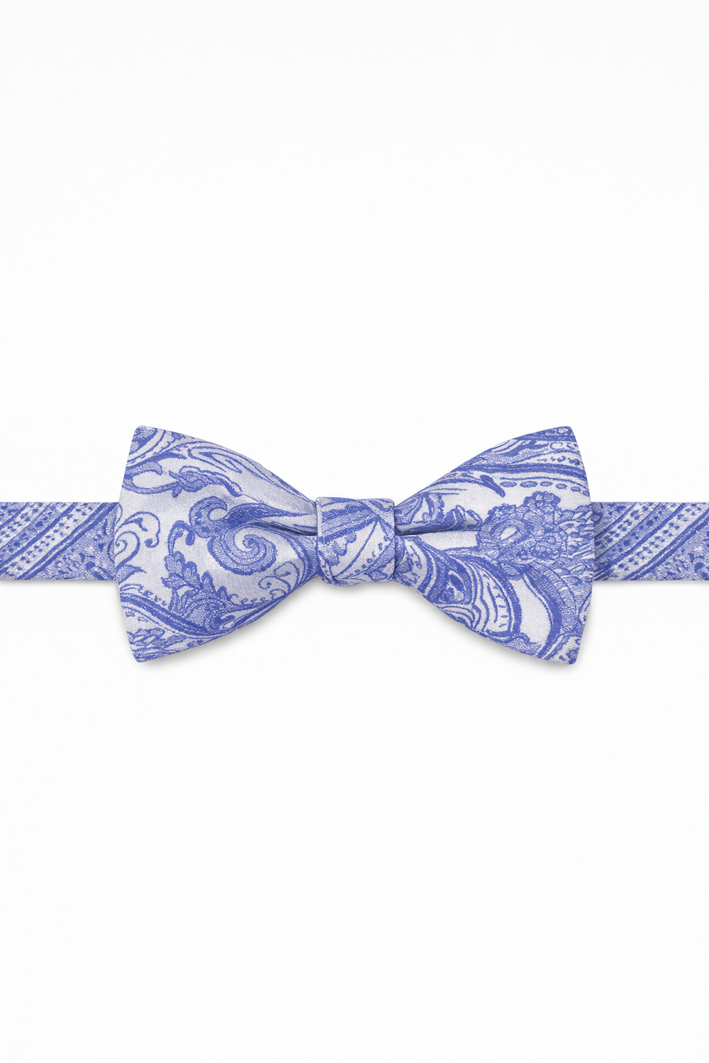 Cardi Pre-Tied Cornflower Tapestry Bow Tie