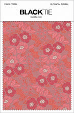 Ted Stanford Dark Coral Blossom Floral Necktie