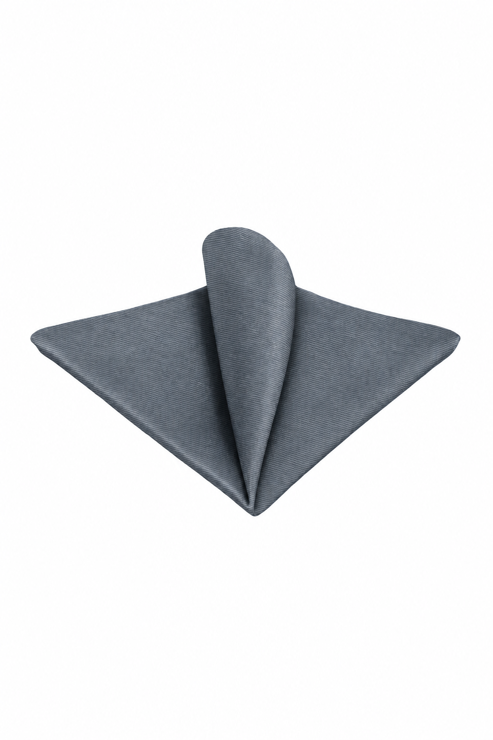 Ted Stanford Dusty Blue Modern Solid Pocket Square