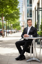 "Edward" Black Tuxedo Tailcoat