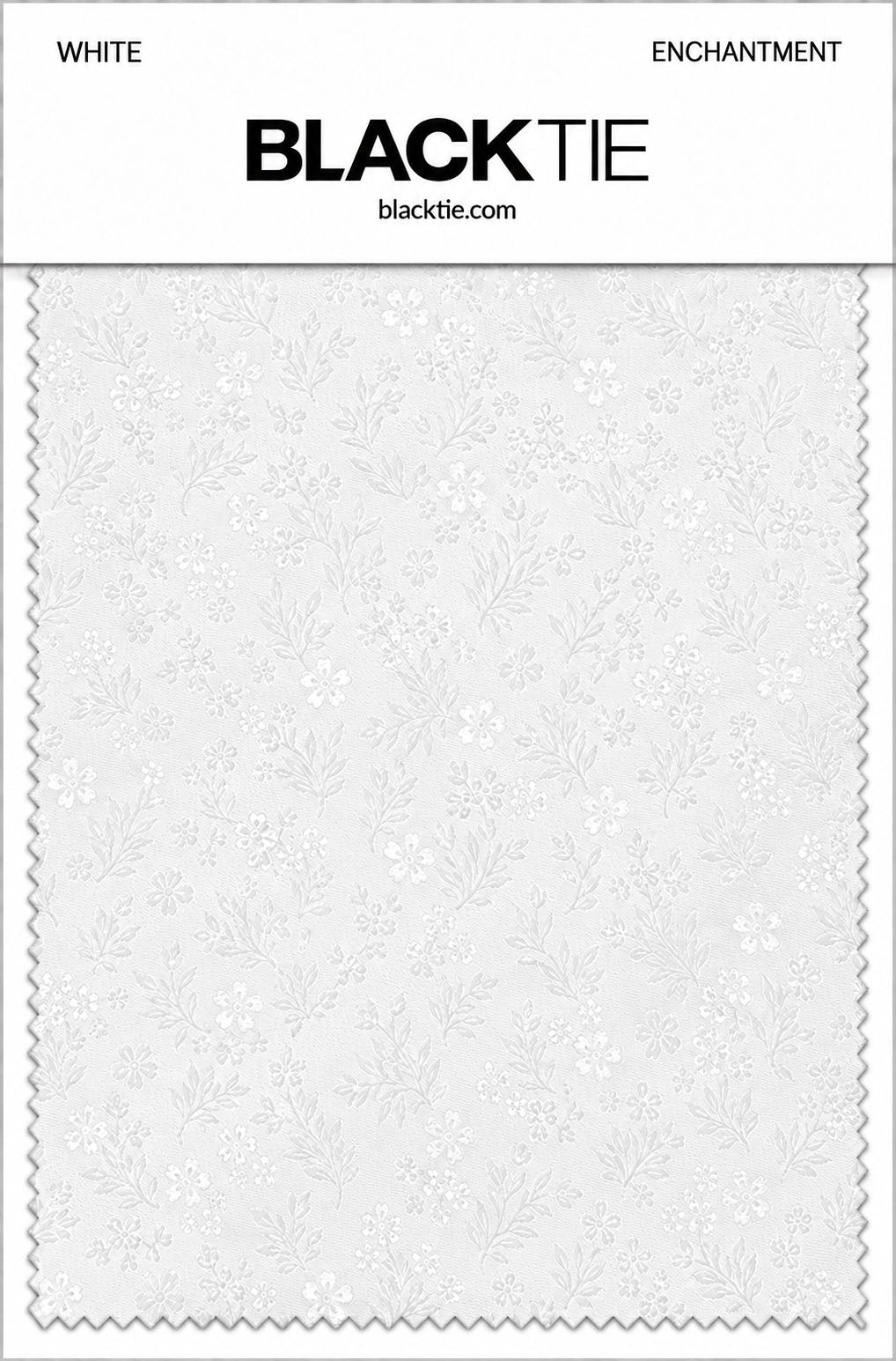 Cardi White Enchantment Necktie