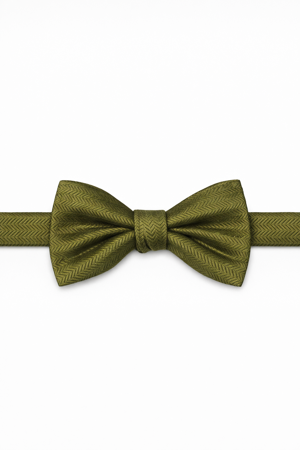 Cardi Fern Herringbone Bow Tie