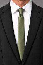 Cardi Fern Luxury Satin Skinny Necktie