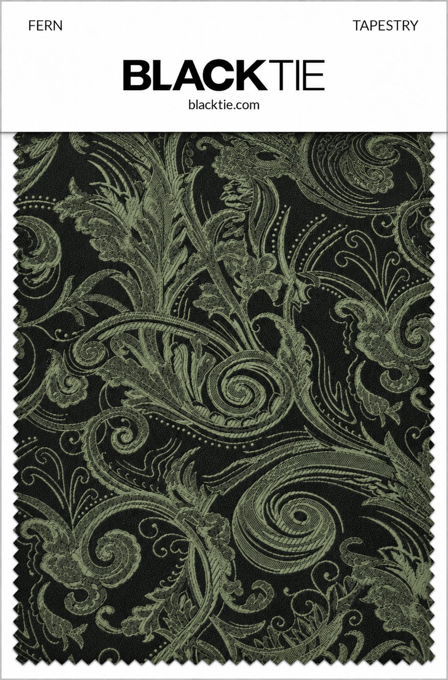 Cardi Fern Tapestry Necktie