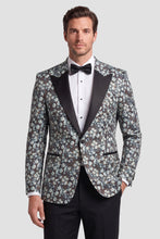 Ted Stanford "Floral Fusion" Sage Peak Tuxedo Jacket (Separates)