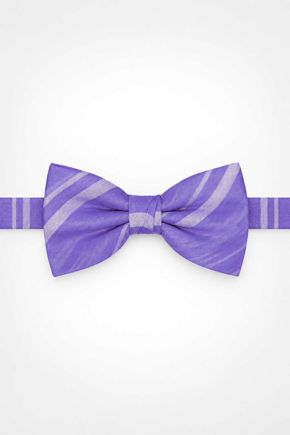 Cardi Pre-Tied Freesia Striped Satin Bow Tie