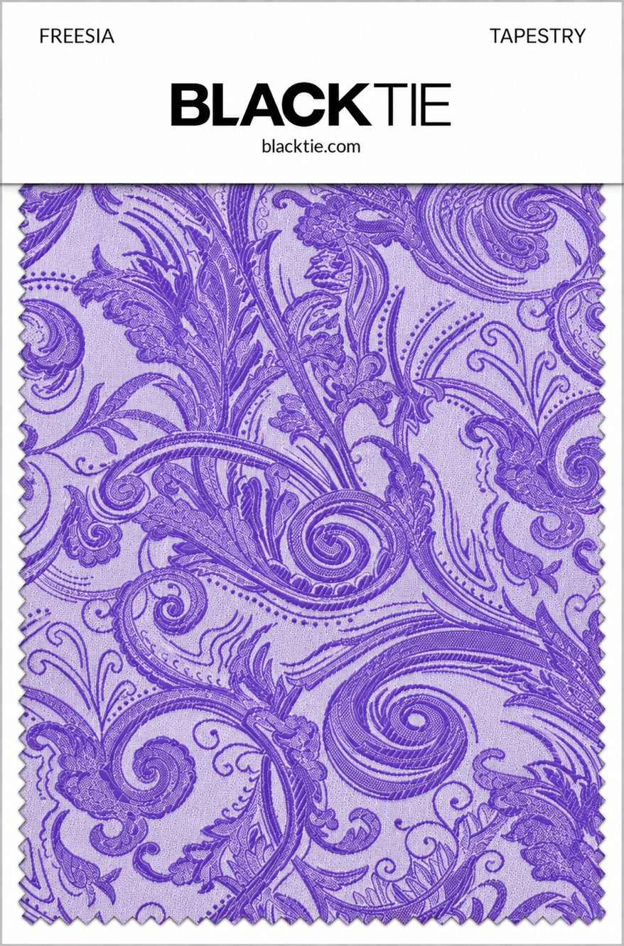 Cardi Freesia Tapestry Necktie