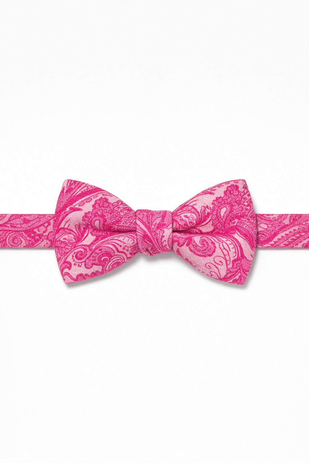 Cardi Pre-Tied Fuchsia Tapestry Bow Tie