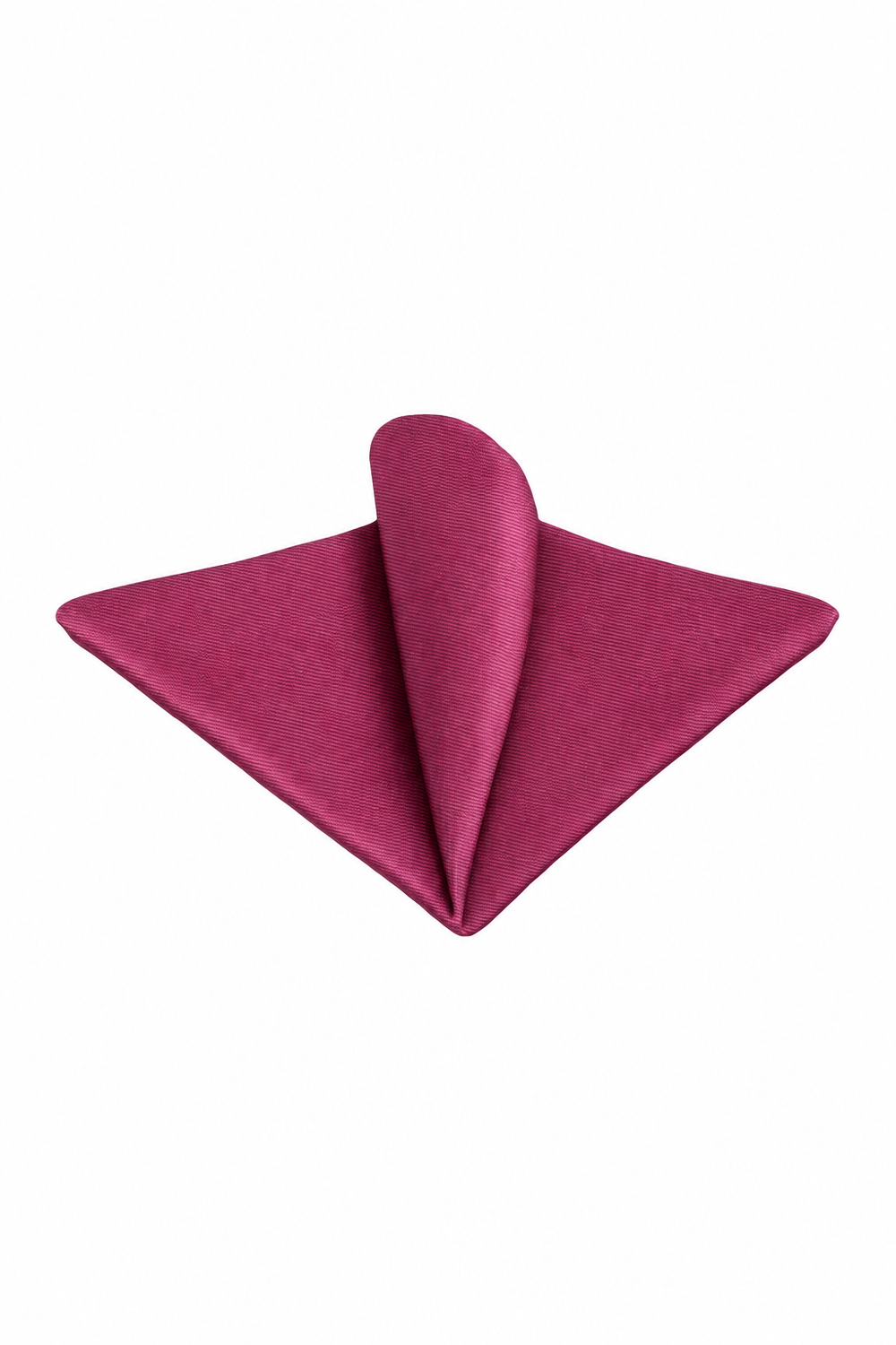 Ted Stanford Fuchsia Modern Solid Pocket Square