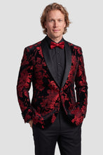 Vinci "Fusion" Red Tuxedo Jacket (Separates)