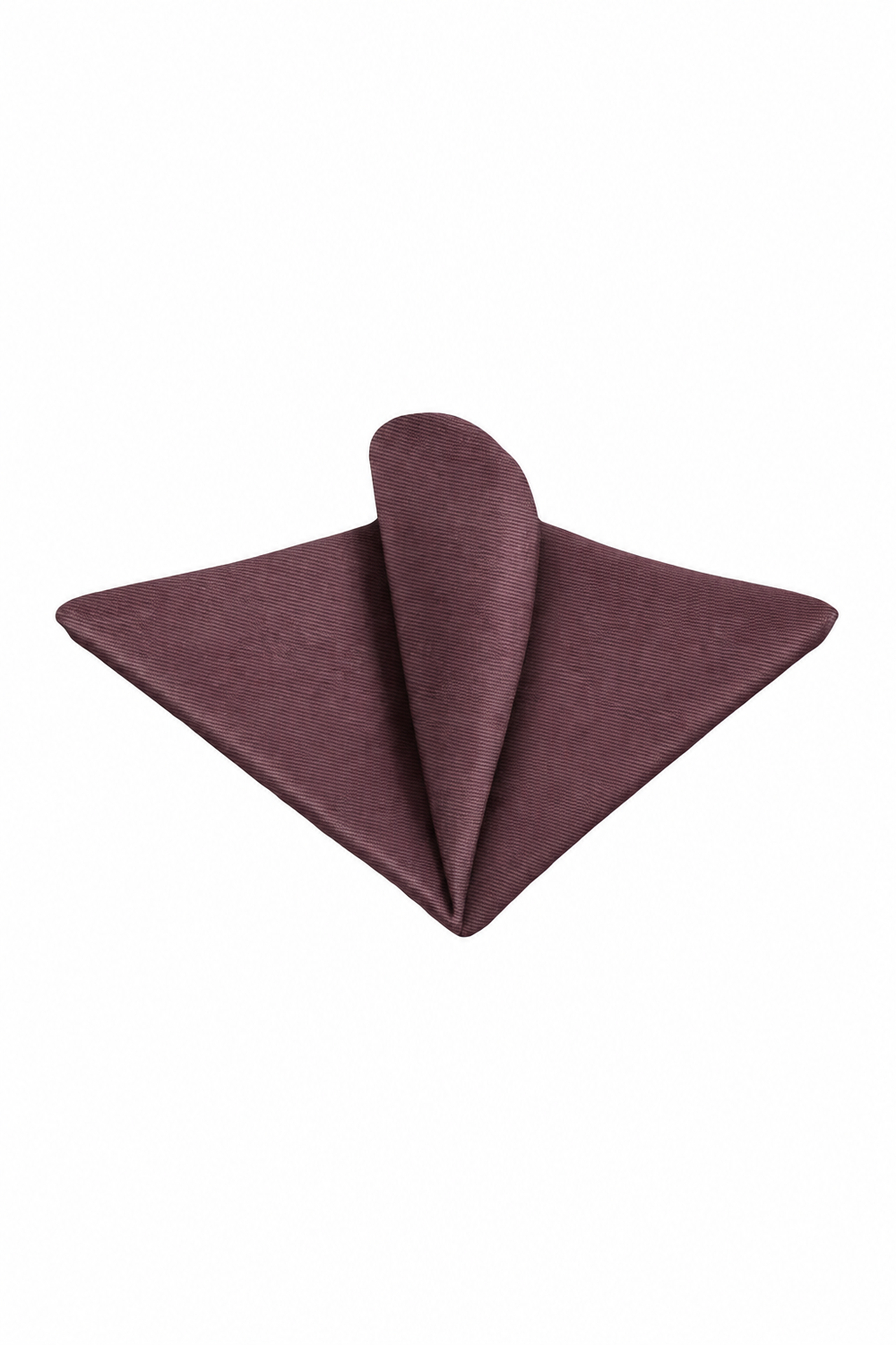Ted Stanford Garnet Modern Solid Pocket Square