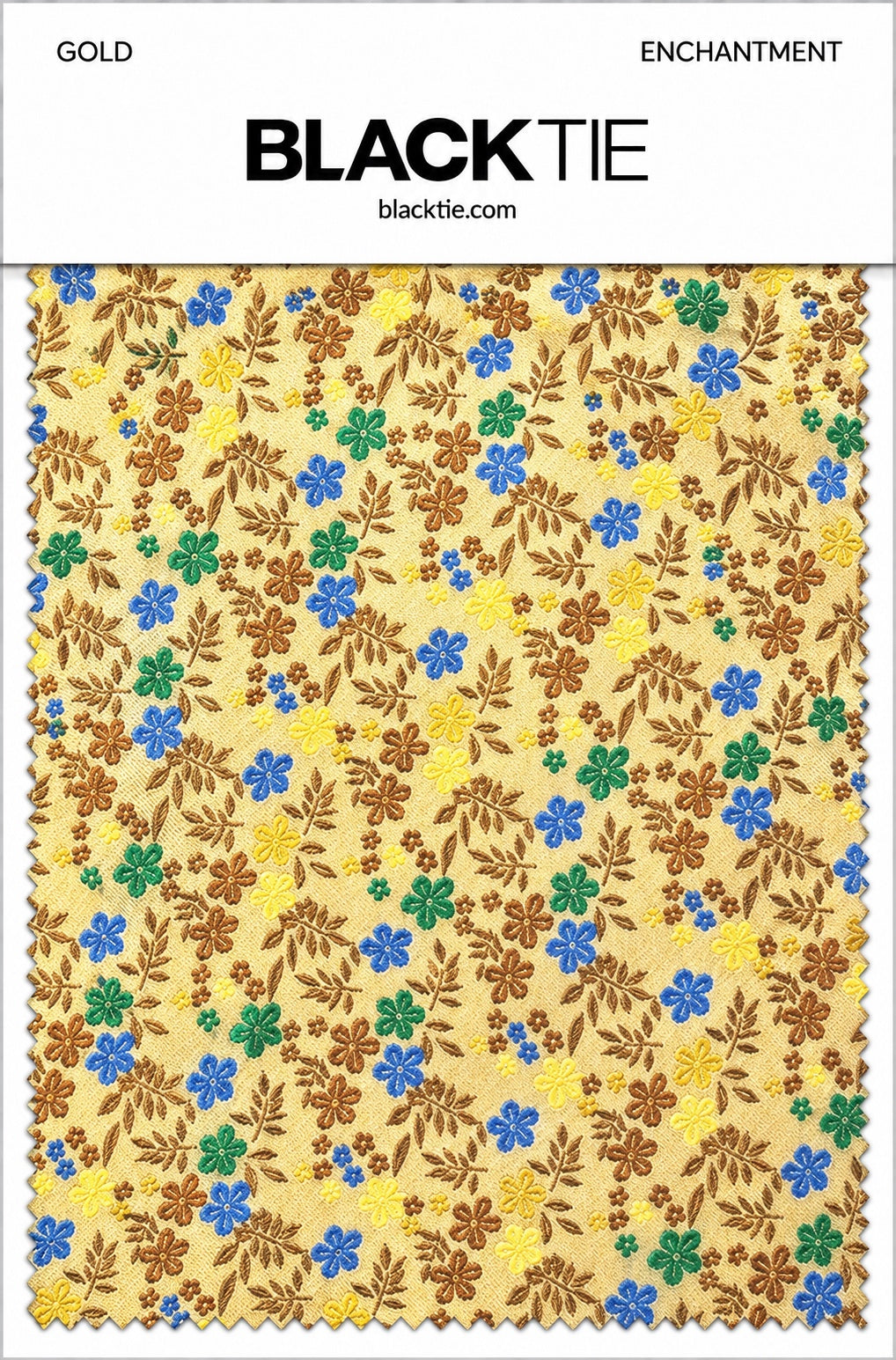 Cardi Gold Enchantment Necktie