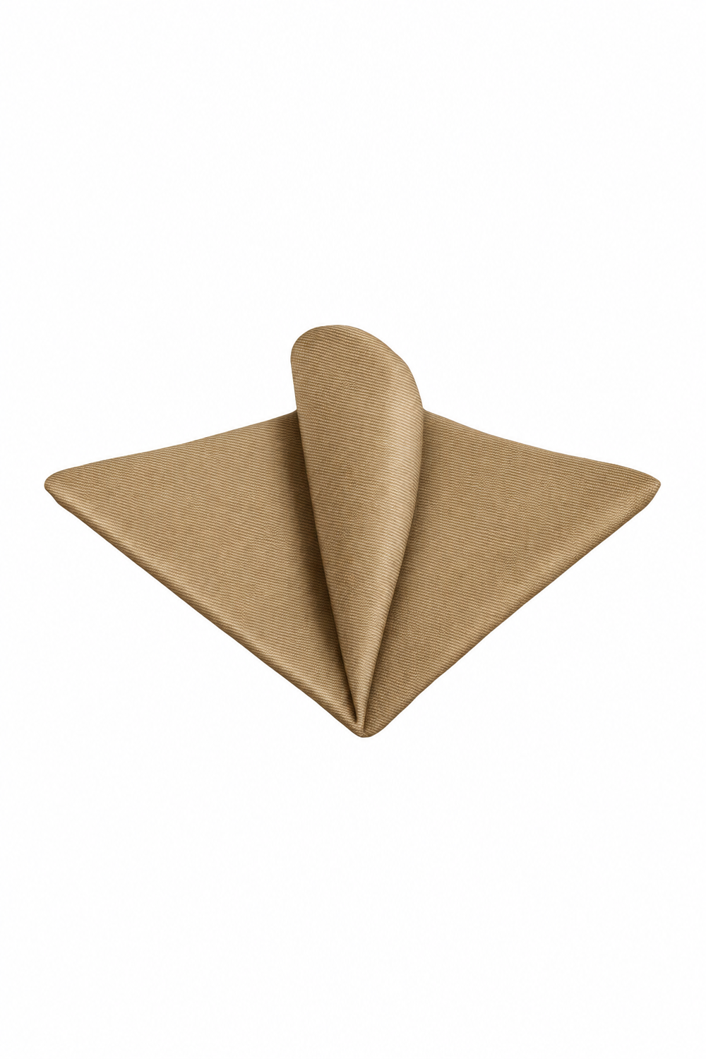 Ted Stanford Golden Modern Solid Pocket Square
