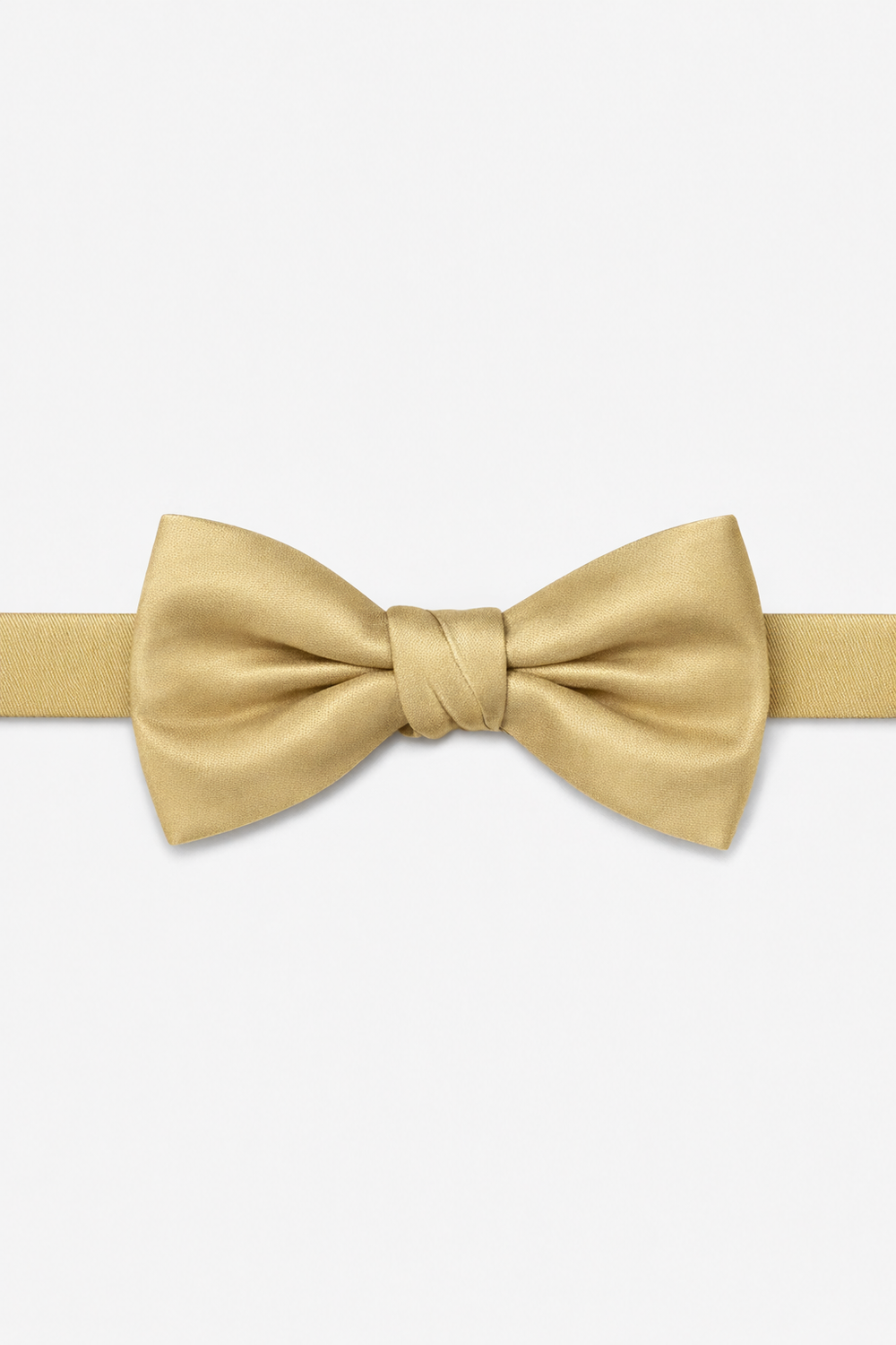 Cardi Pre-Tied Golden Luxury Satin Bow Tie