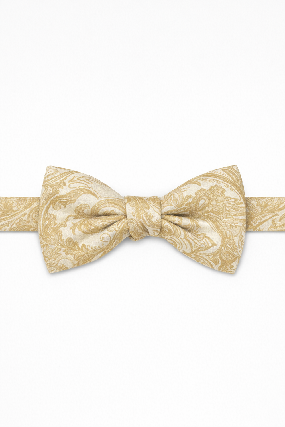 Cardi Pre-Tied Golden Tapestry Bow Tie