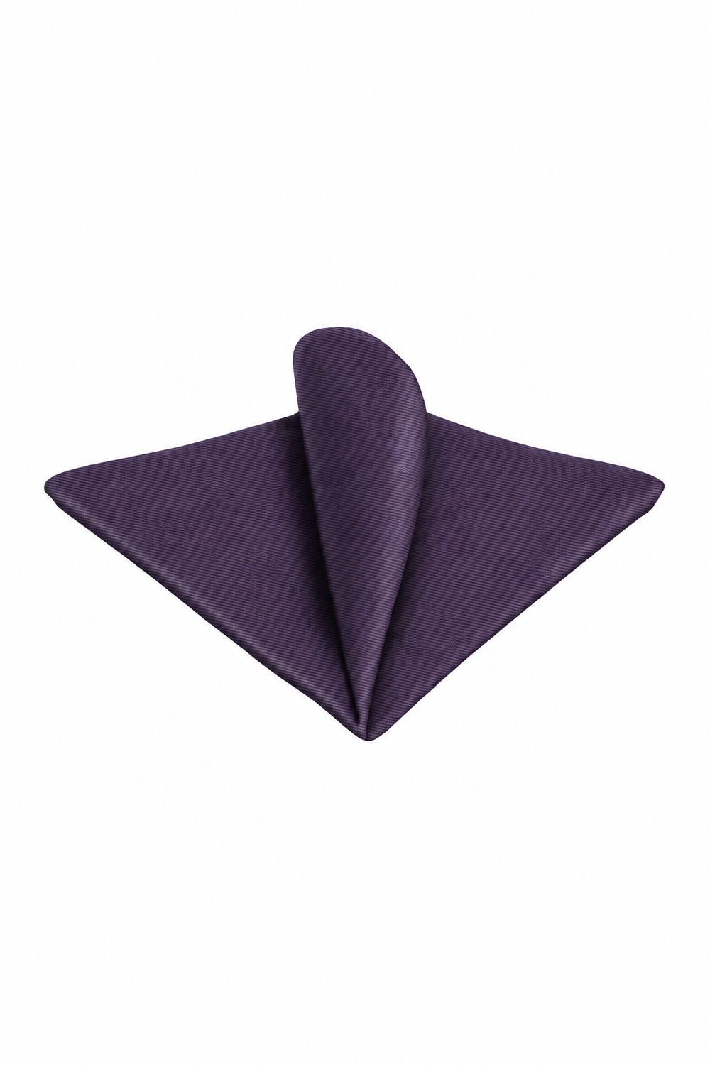 Ted Stanford Grape Modern Solid Pocket Square
