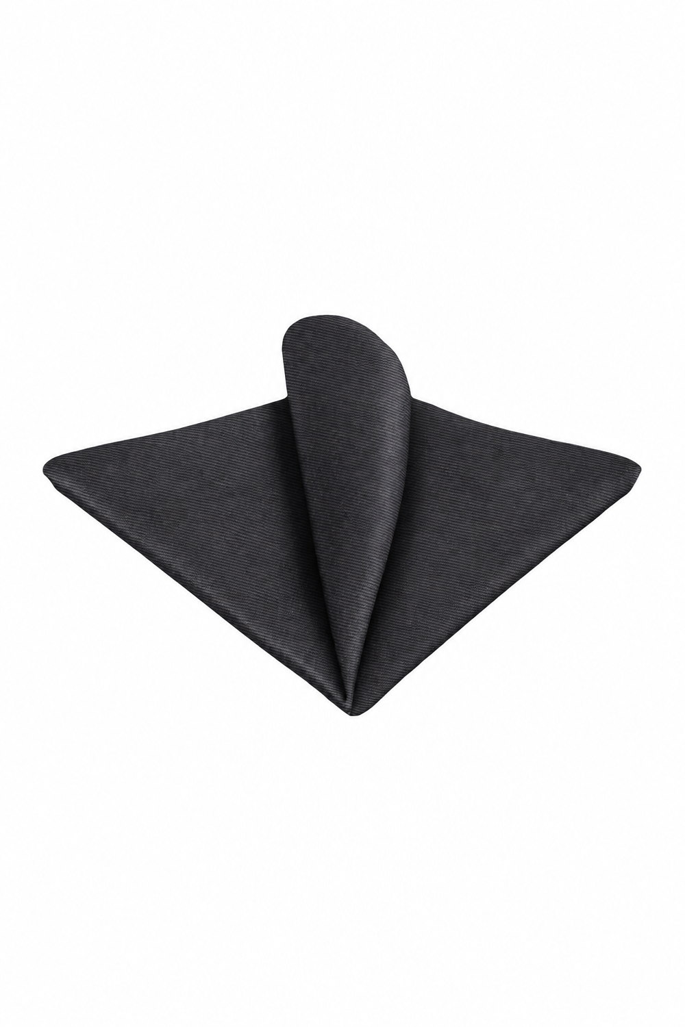 Ted Stanford Graphite Modern Solid Pocket Square