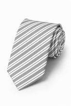 Cardi Grey Newton Stripe Necktie