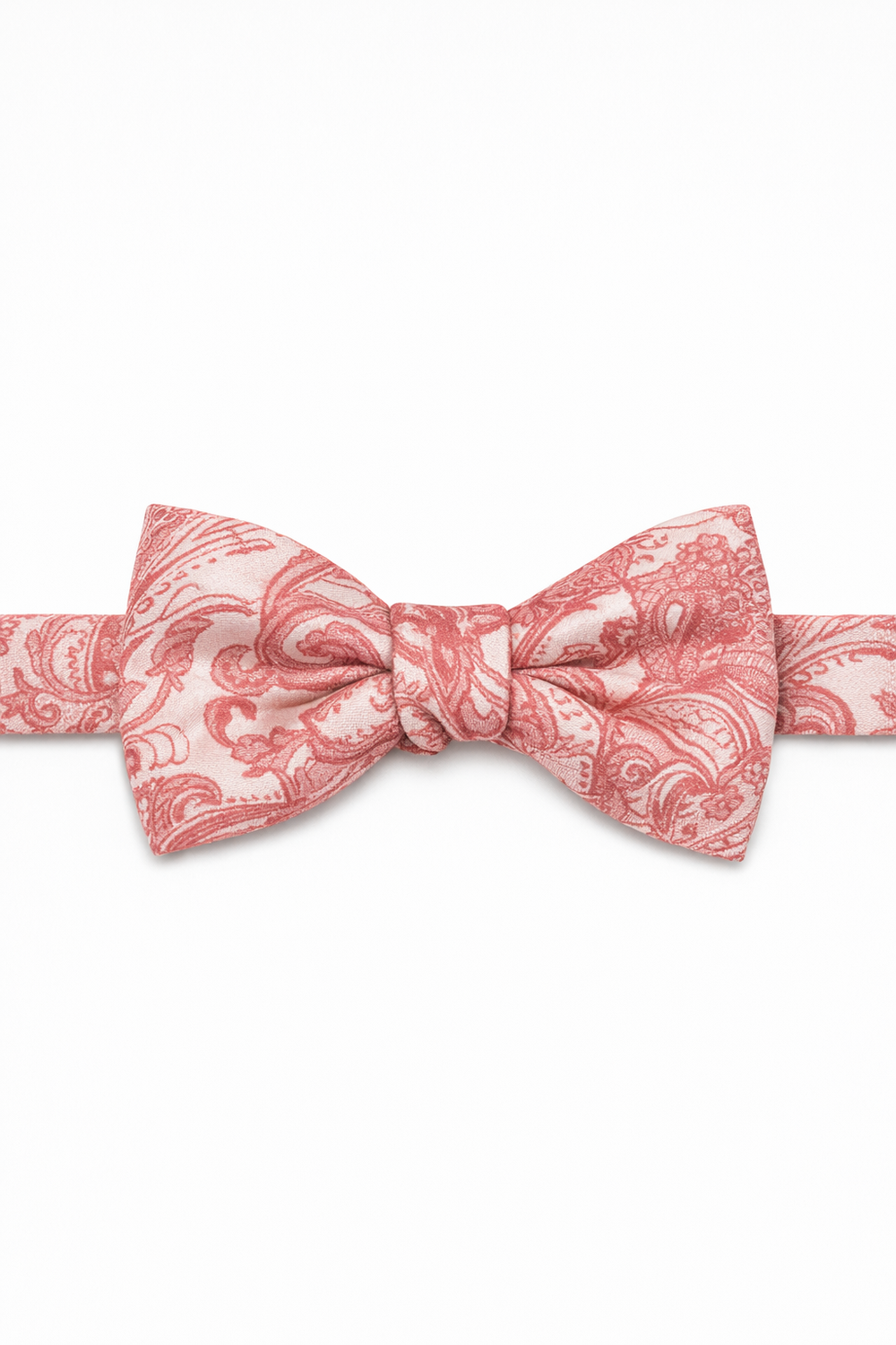 Cardi Pre-Tied Guava Tapestry Bow Tie