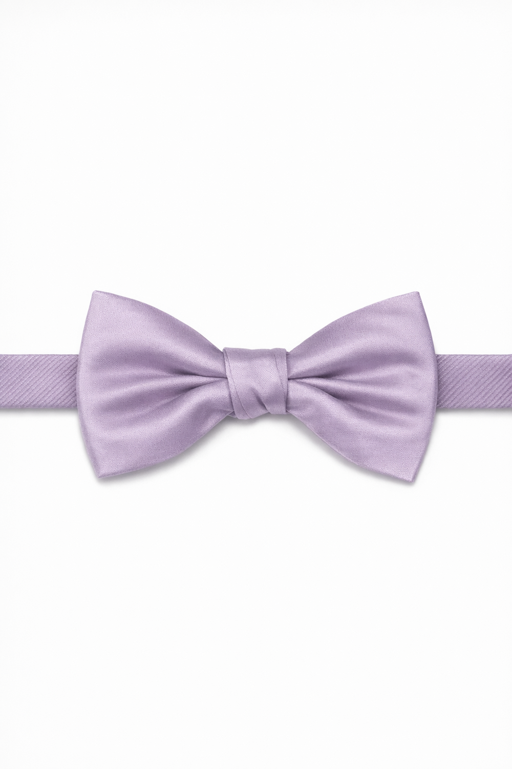 Cardi Pre-Tied Heather Luxury Satin Bow Tie