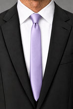 Cardi Heather Luxury Satin Skinny Necktie