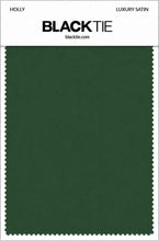 Holly Luxury Satin fabric swatch card