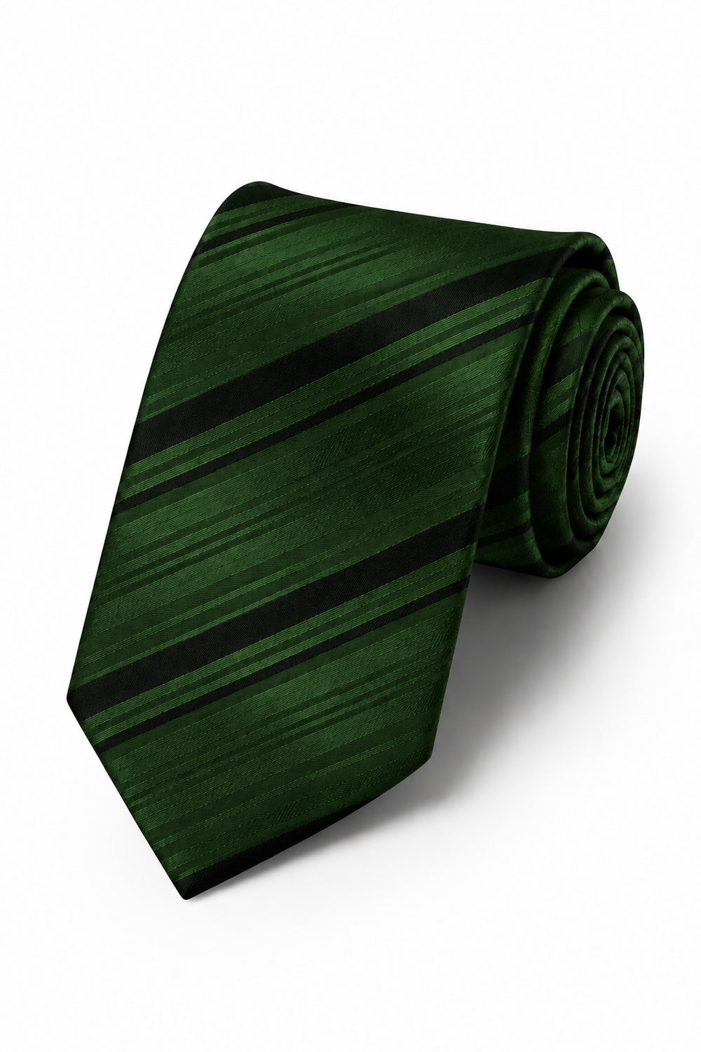 Cardi Holly Striped Satin Necktie