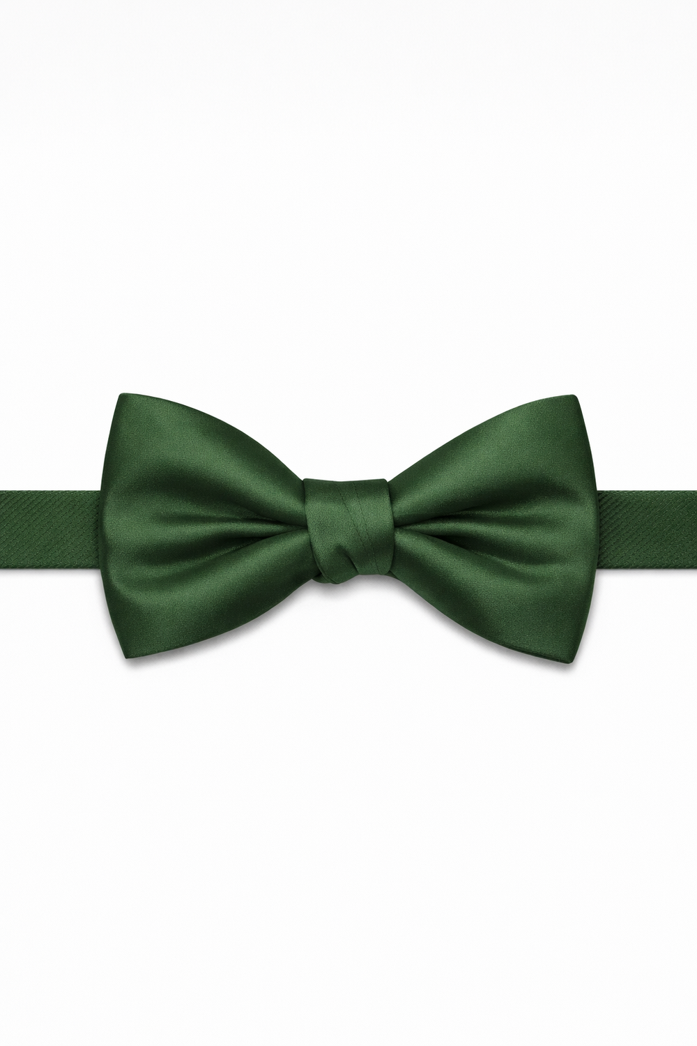 Cardi Pre-Tied Hunter Luxury Satin Bow Tie
