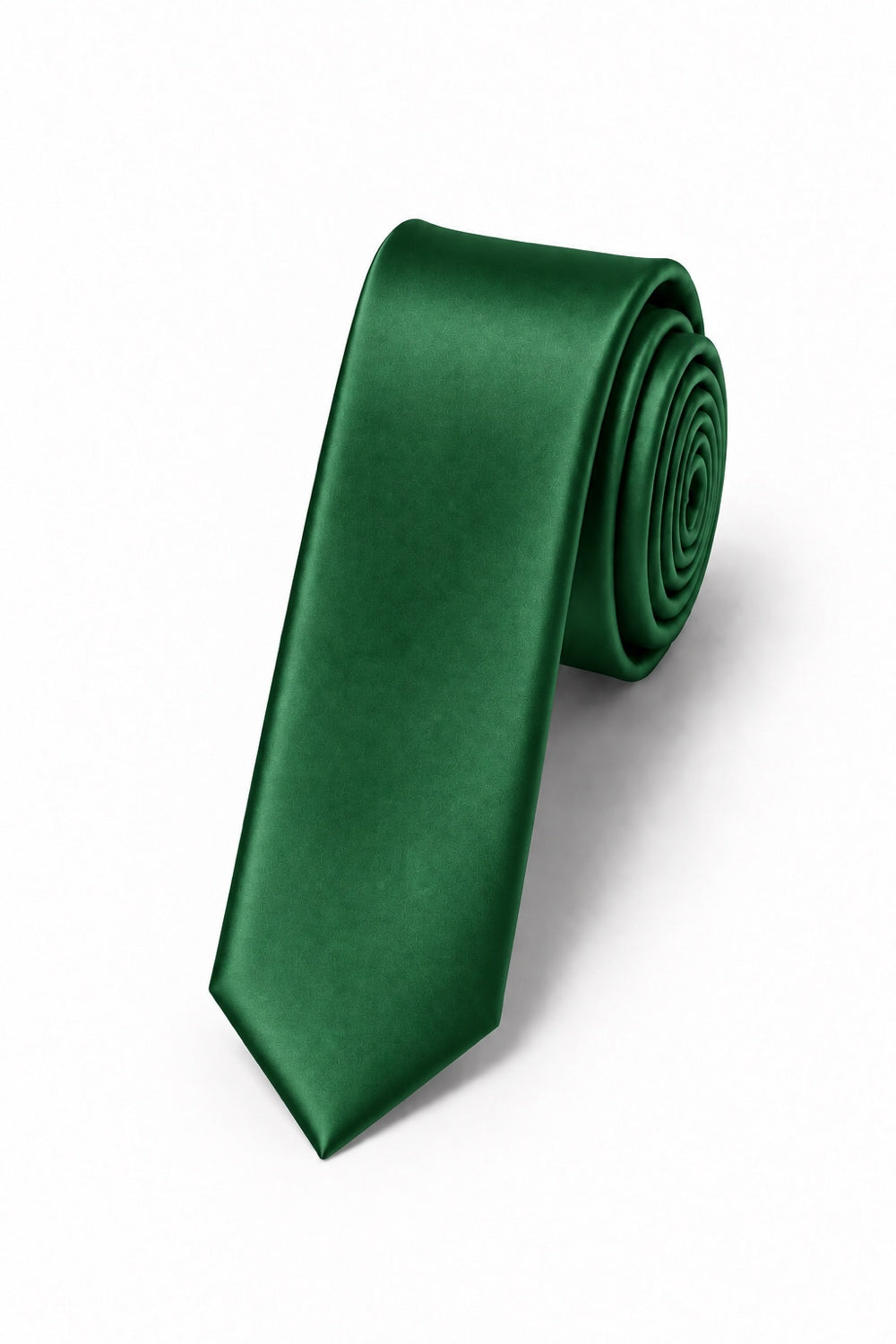 Cardi Hunter Luxury Satin Skinny Necktie