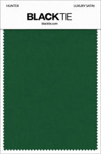 Hunter Luxury Satin fabric swatch card