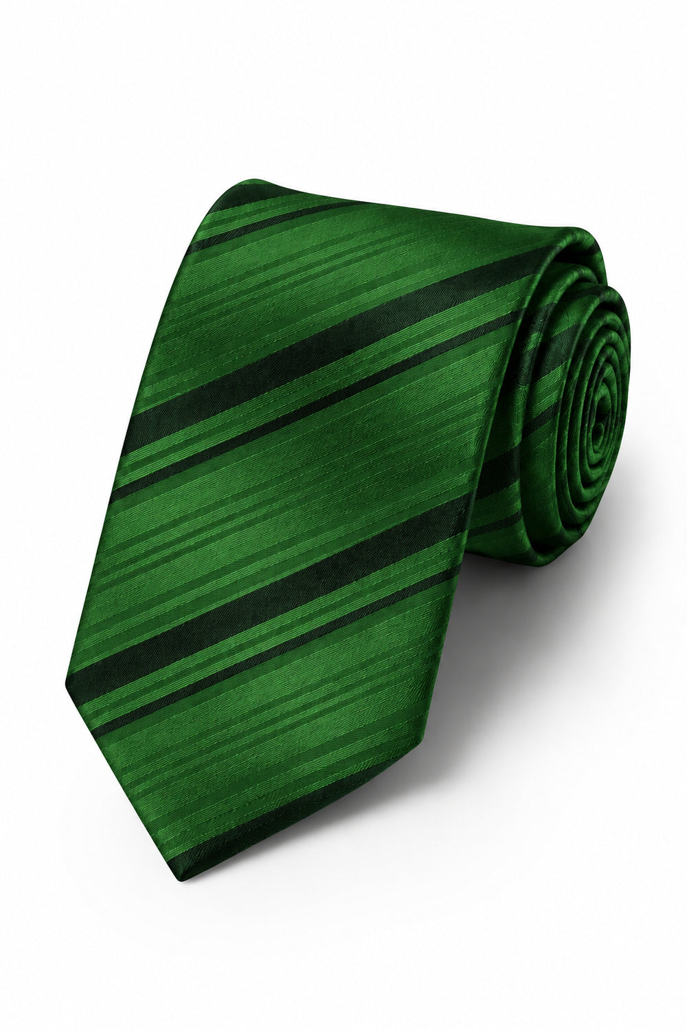Cardi Hunter Striped Satin Necktie