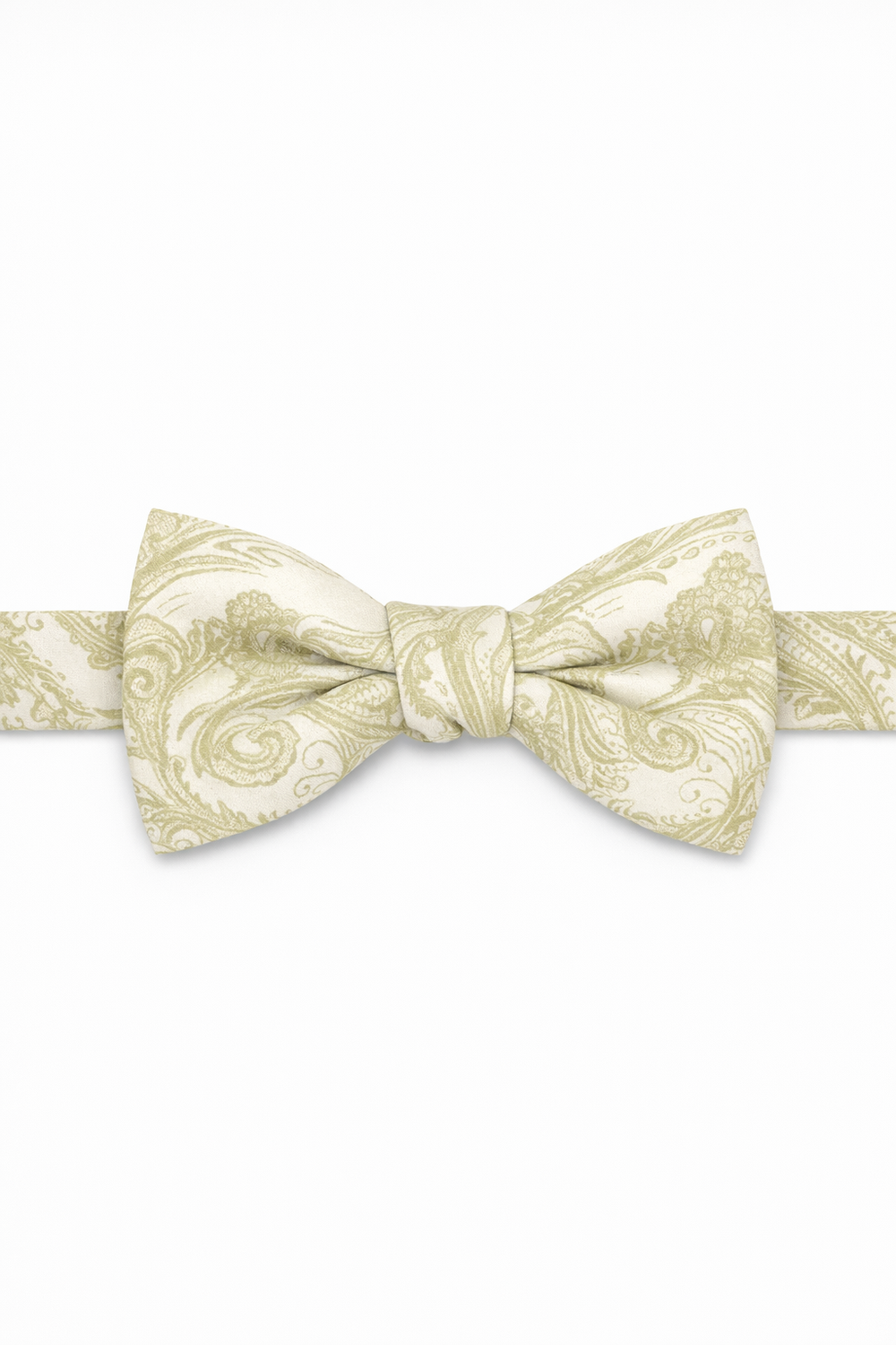 Cardi Pre-Tied Ivory Tapestry Bow Tie