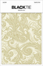 Cardi Ivory Tapestry Necktie