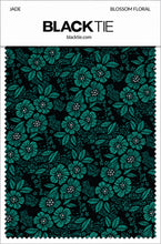 Ted Stanford Jade Blossom Floral Necktie