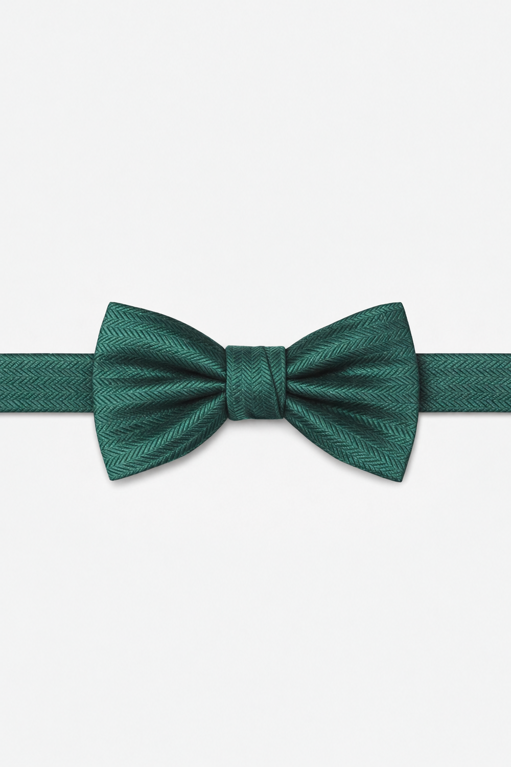 Cardi Jade Herringbone Bow Tie