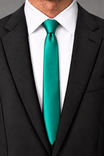 Cardi Jade Luxury Satin Skinny Necktie