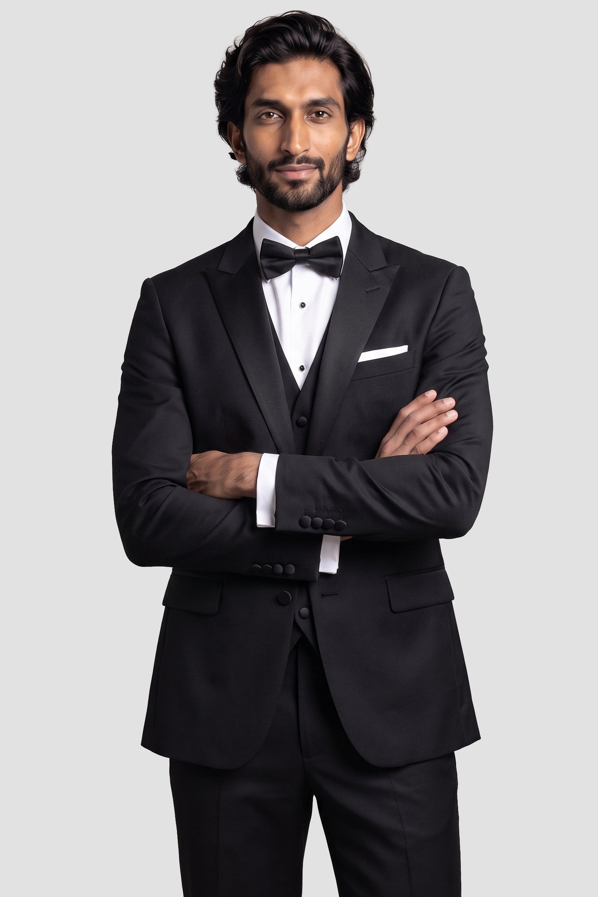 BLACKTIE "Vermont" Black Tuxedo Jacket (Separates)