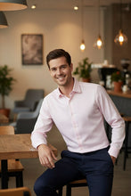 "Jamison" Pink Twill Spread Collar Dress Shirt