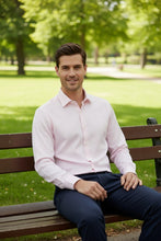 "Jamison" Pink Twill Spread Collar Dress Shirt