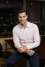 "Jamison" Pink Twill Spread Collar Dress Shirt