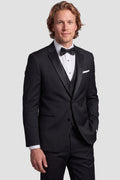 BLACKTIE "Kingston" Black Tuxedo Jacket (Separates)