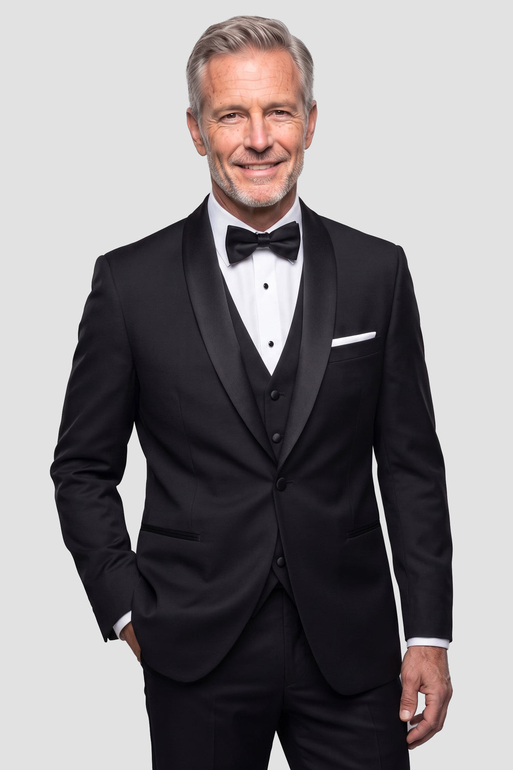 BLACKTIE "London" Black Tuxedo Jacket (Separates)