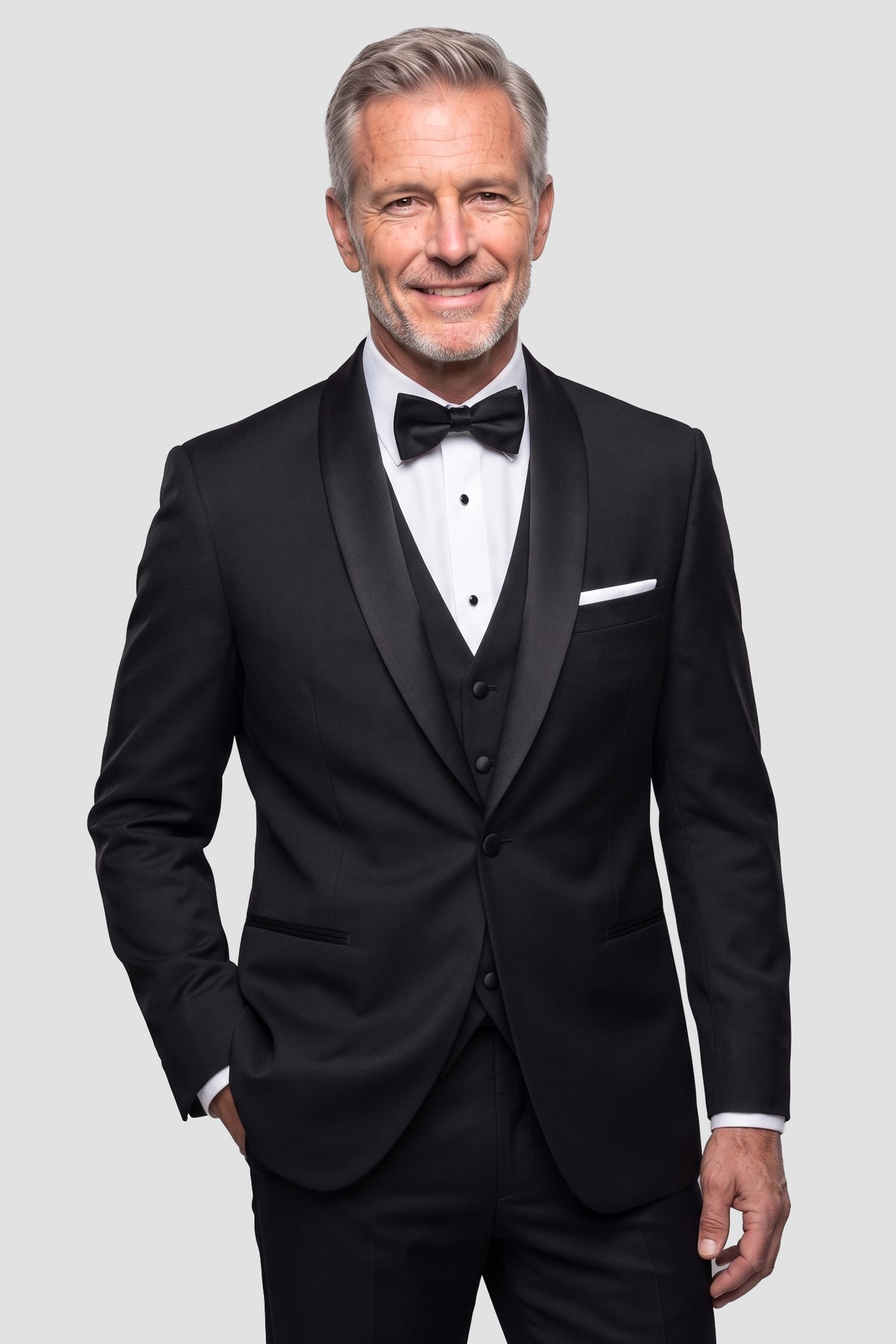 BLACKTIE "London" Black Tuxedo Jacket (Separates)