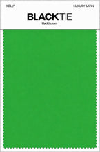 Kelly Luxury Satin fabric swatch card