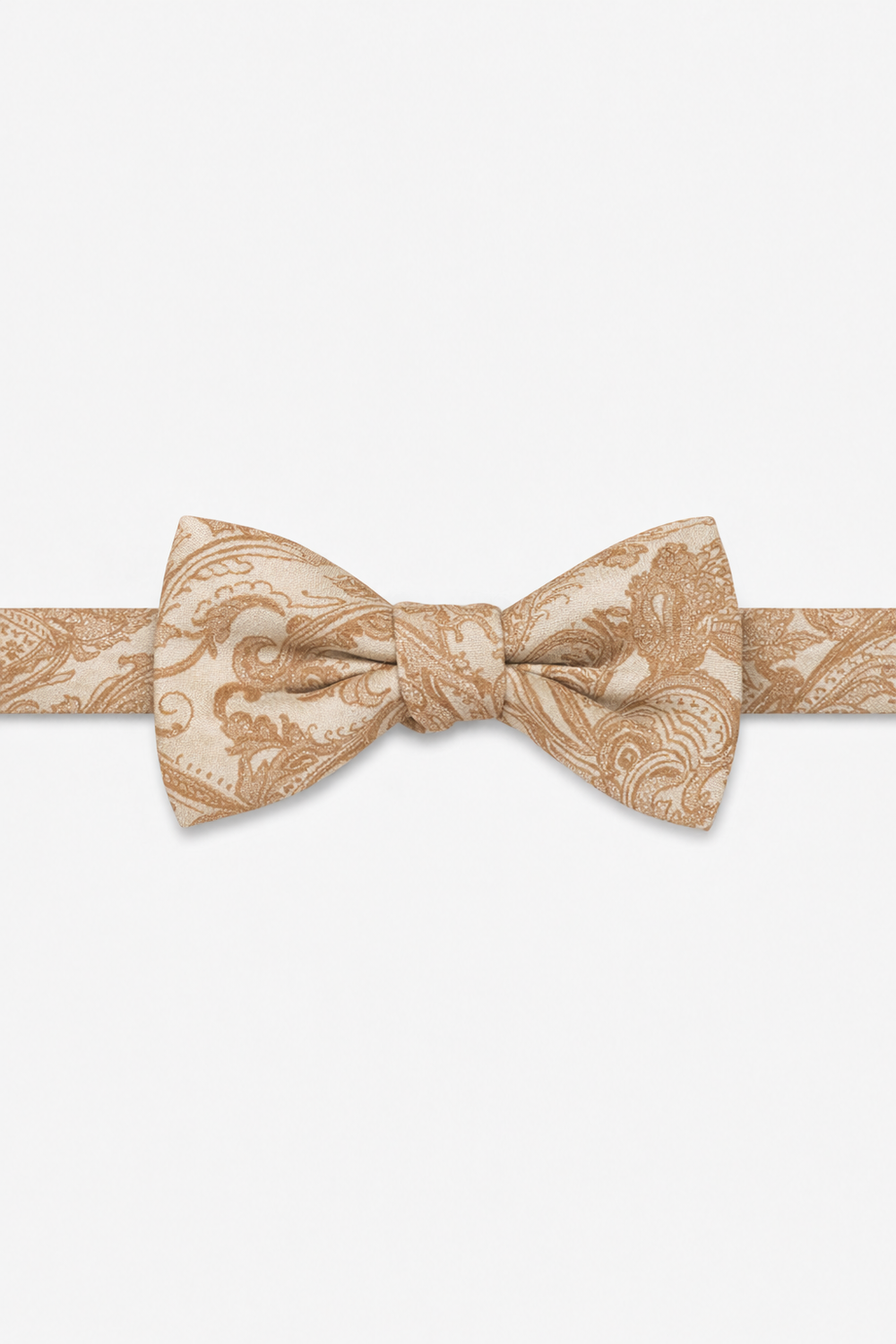 Cardi Pre-Tied Latte Tapestry Bow Tie