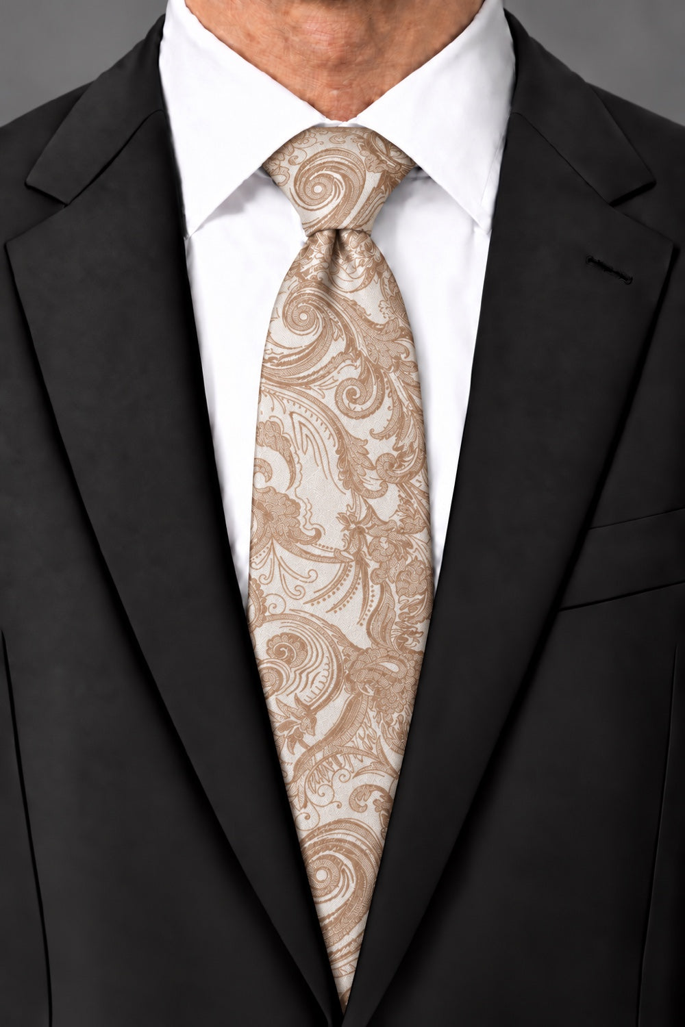Cardi Latte Tapestry Necktie