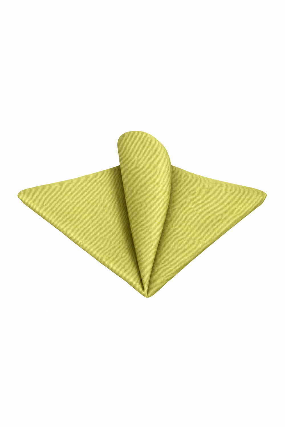Ted Stanford Lemon Modern Solid Pocket Square